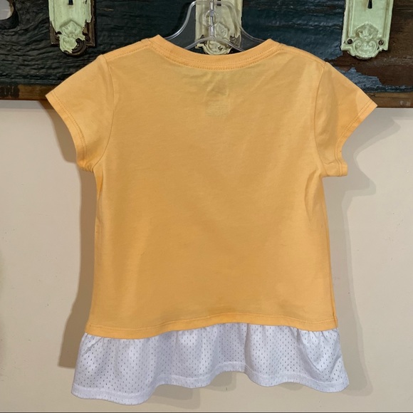 Nike Kids Orange T-shirt Tennis Dress Size Small - Picture 7 of 10
